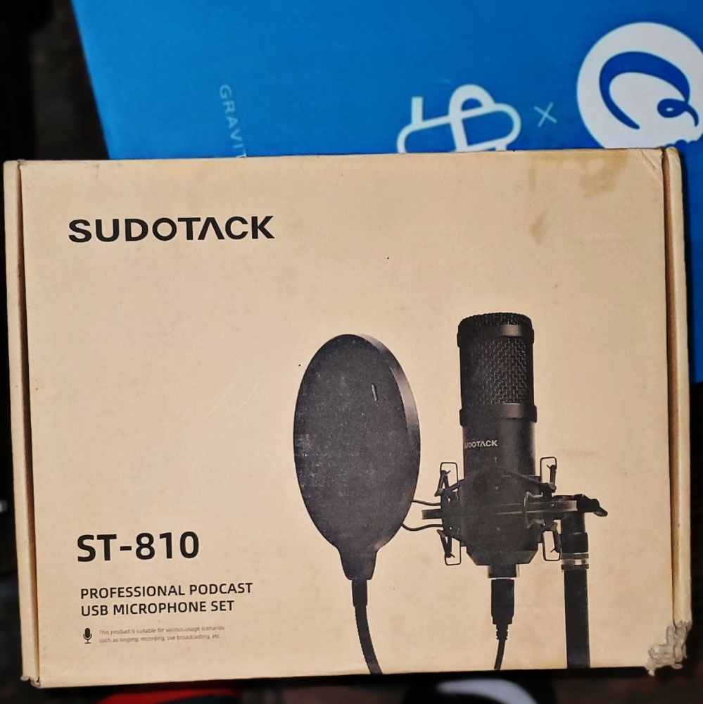 Sudotack ST-810 Professional Podcast USB Microphone Set
